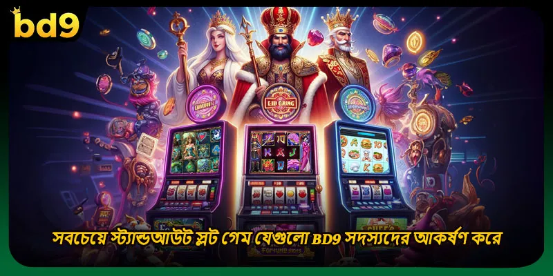 (ছবি: সবচেয়ে স্ট্যান্ডআউট স্লট গেম যেগুলো BD9 সদস্যদের আকর্ষণ করে)